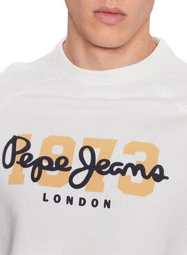 Sudadera Pepe Jeans Meier Blanco para Hombre 