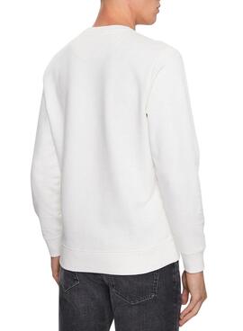 Sudadera Pepe Jeans Melbourne Blanco para Hombre