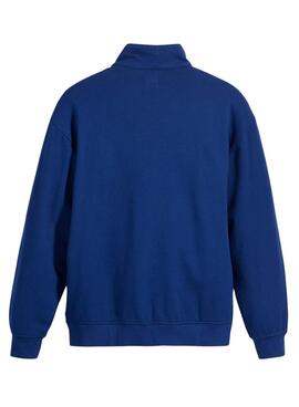Sudadera Levis Relaxed Graphic Azul para Hombre