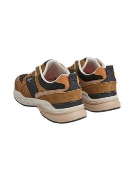 Zapatillas Pepe Jeans Dave Road Marron para Hombre