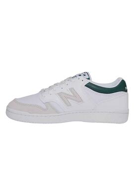 Zapatillas New Balance 480 Blanco y Verde