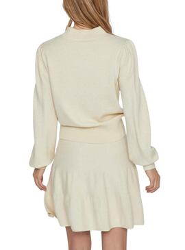 Jersey Vila Viril Turtle Beige para Mujer