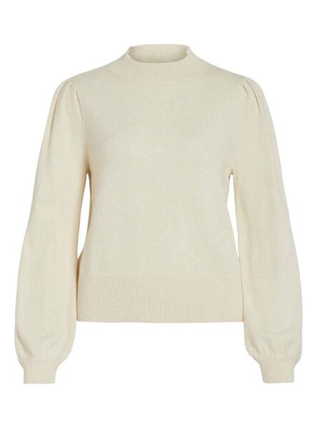 JERSEY MUJER VIJANEY BEIGE Talla S Color BEIGE