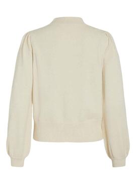 Jersey Vila Viril Turtle Beige para Mujer