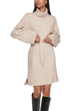 Vestido Vila Vivimalina Long Beige para Mujer