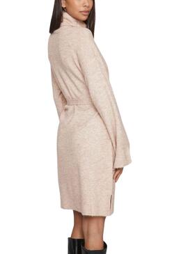 Vestido Vila Vivimalina Long Beige para Mujer