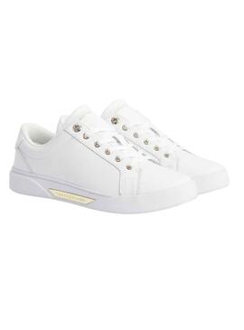 Zapatillas Tommy Jeans Golden Blanco para Mujer