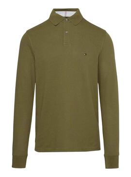 Polo Tommy Hilfiger 1985 Regular Verde para Hombre