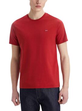 Camiseta Levis Original Rojo para Hombre