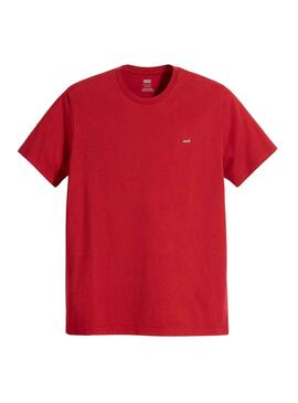 Camiseta Levis Original Rojo para Hombre