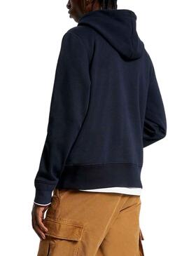 Sudadera Tommy Hilfiger Tipped Hoody Marino Hombre