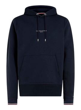 Sudadera Tommy Hilfiger Tipped Hoody Marino Hombre