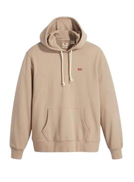 Sudadera Levis New Original Beige para Hombre