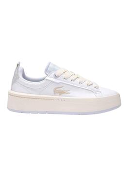 Zapatillas Lacoste Carnaby Plat 223 Blanco Mujer