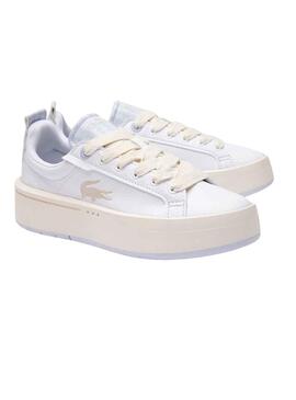 Zapatillas Lacoste Carnaby Plat 223 Blanco Mujer