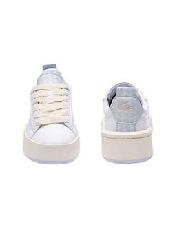 Zapatillas Lacoste Carnaby Plat 223 Blanco Mujer