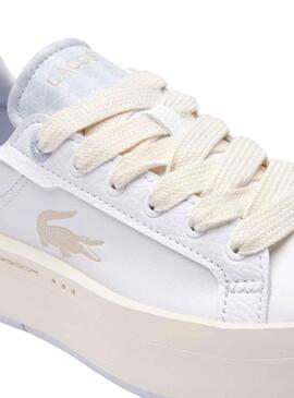 Zapatillas Lacoste Carnaby Plat 223 Blanco Mujer