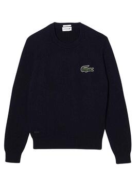 Jersey Lacoste Réptil Azul Marino Hombre Mujer