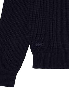 Jersey Lacoste Réptil Azul Marino Hombre Mujer