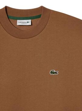 Sudadera Lacoste Atemporal Marrón para Hombre