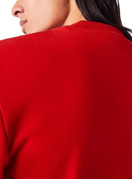 Sudadera Lacoste Atemporal Rojo para Hombre