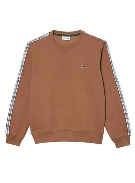 Sudadera Lacoste Classic Fit Marrón para Hombre