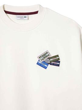 Sudadera Lacoste Insignia Blanco para Hombre
