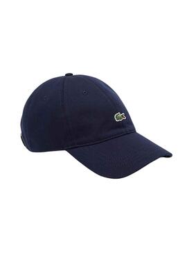 Gorra Lacoste Sarga Azul Marino Hombre Y Mujer