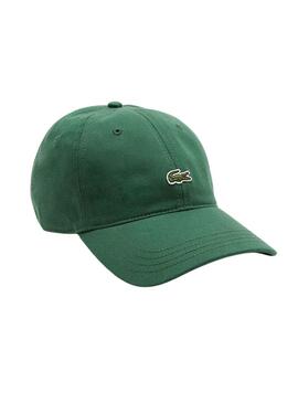 Gorra Lacoste logo verde para hombre y mujer