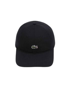 Gorra Lacoste Sarga Negro para Hombre y Mujer