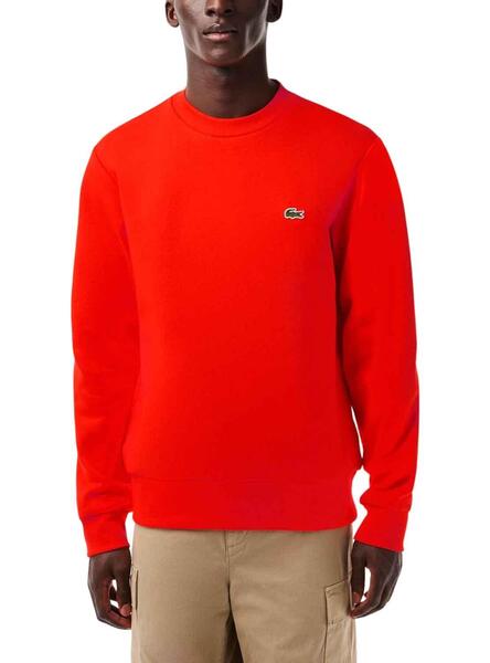 Sudadera Roja Hombre