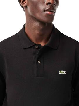 Polo Lacoste L1312 Negro para Hombre