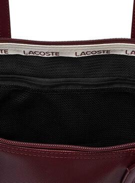 Bolso Lacoste Shopping Bag Granate para Mujer