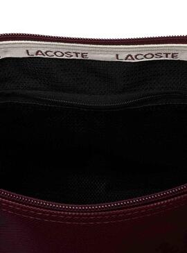 Bolso Lacoste Shopping Bag Small Granate Mujer