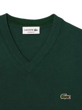 Jersey Lacoste Tricot Ecológico Verde para Hombre 