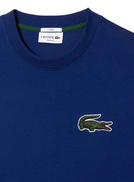 Camiseta Lacoste Loose Fit Azulón Hombre Mujer