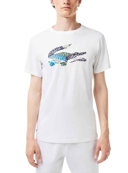Camiseta de Manga Corta Hombre Lacoste Sport Tenis 