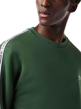 Sudadera Lacoste SH5073 Verde para Hombre