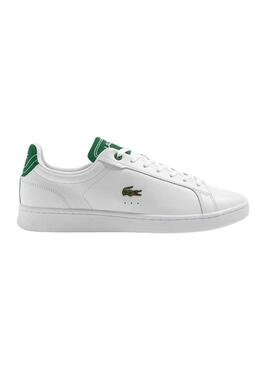 Zapatillas Lacoste Carnaby Pro Blanco Verde Hombre