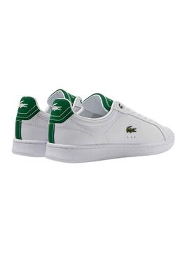 Zapatillas Lacoste Carnaby Pro Blanco Verde Hombre