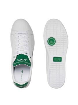 Zapatillas Lacoste Carnaby Pro Blanco Verde Hombre