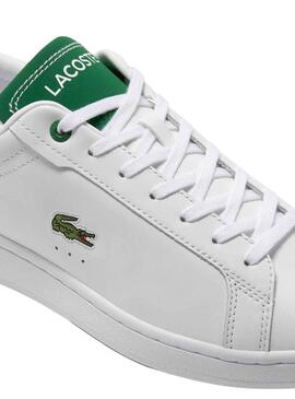 Zapatillas Lacoste Carnaby Pro Blanco Verde Hombre