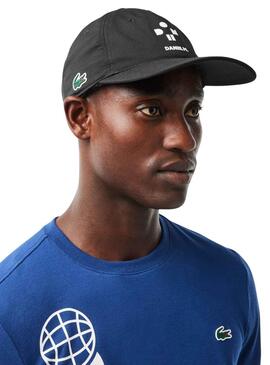 Gorra Lacoste Teniis x Daniil Medvedev Negro