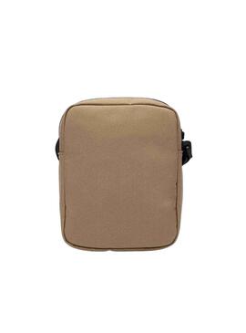 Bolso Lacoste Vertical Camara Beige Hombre