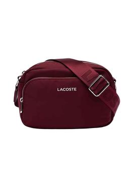 Bolso Lacoste Crossover Granate