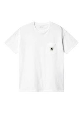 Camiseta Carhartt Pocket Blanco para Mujer Hombre