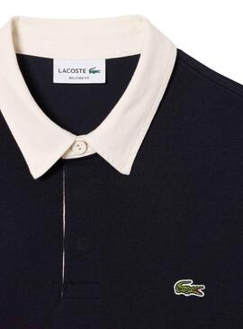 Polo Lacoste Rugby Marino para Hombre