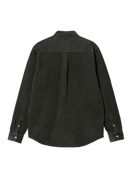 Camisa Carhartt Madison Cord Verde para Hombre