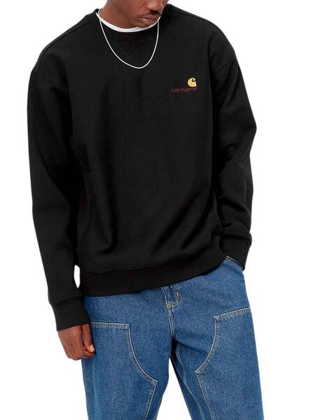 Sudadera Carhartt American Script Para Hombre