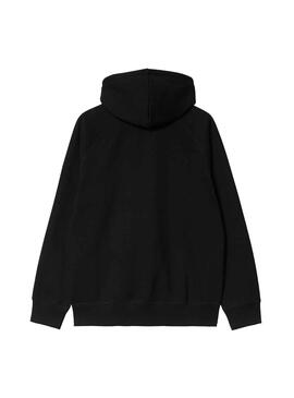 Sudadera Carhartt Hooded Chase Negro para Hombre 